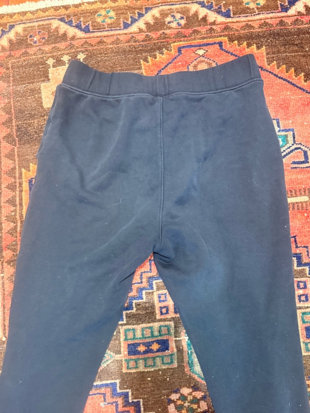 Frank & Eileen Christine Tulip Sweatpants in British Navy size Med - Picture 6 of 8